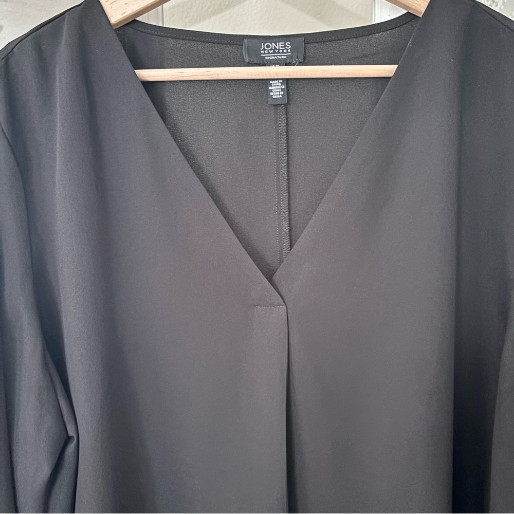 JONES NEW YORK Tunic Blouse Sz XL - Picture 3 of 8